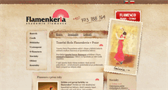 Desktop Screenshot of flamenkeria.cz